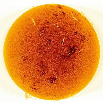 4.25太陽色球層Ha線掃